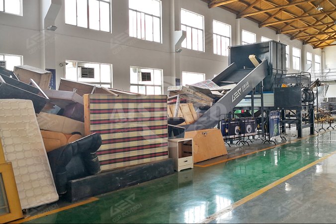 Projekt snižování objemu objemných předmětů a jejich recyklace v čínském městě Tchien-ťin