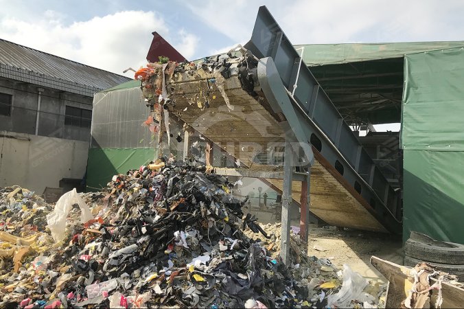 Projekt SRF pro domácí odpad v Šanghaji